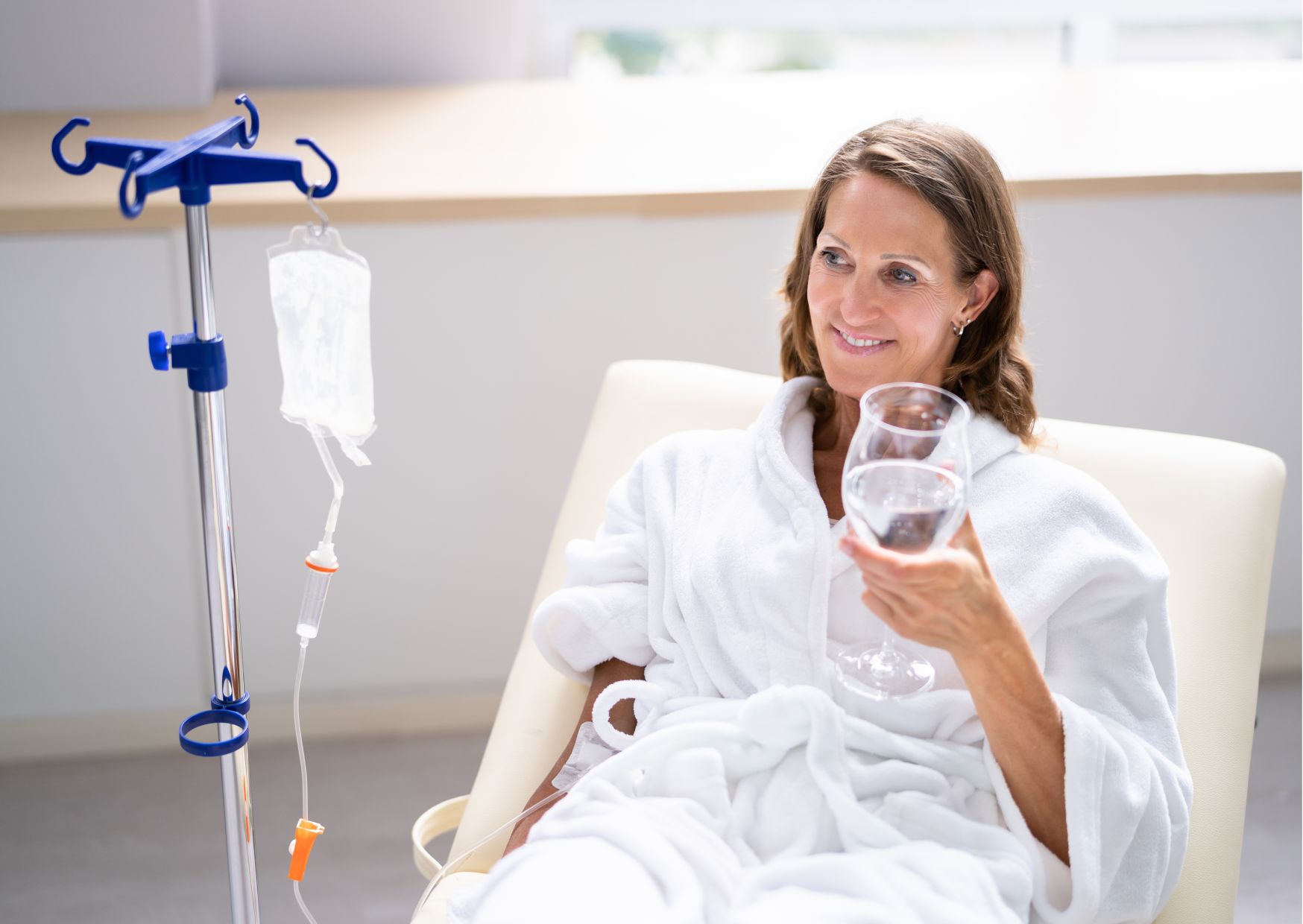 IV hydration and injectable wellness therapy delivered at home